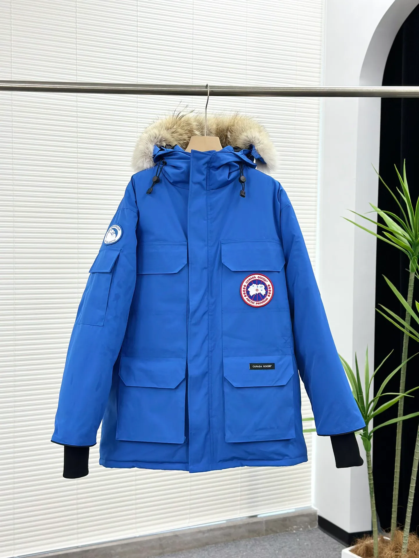 P680 𝗖𝗮𝗻𝗮𝗱𝗮 𝗚𝗼𝘀𝗲 / 🇨🇦 Canada Goose New Version 08 Down Jacket - Royal Blue